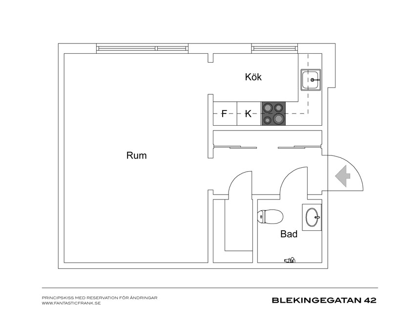 Apartament w Sztokholmie