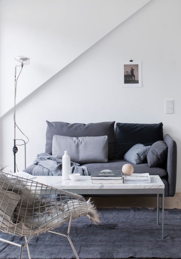 Mały loft skandynawski