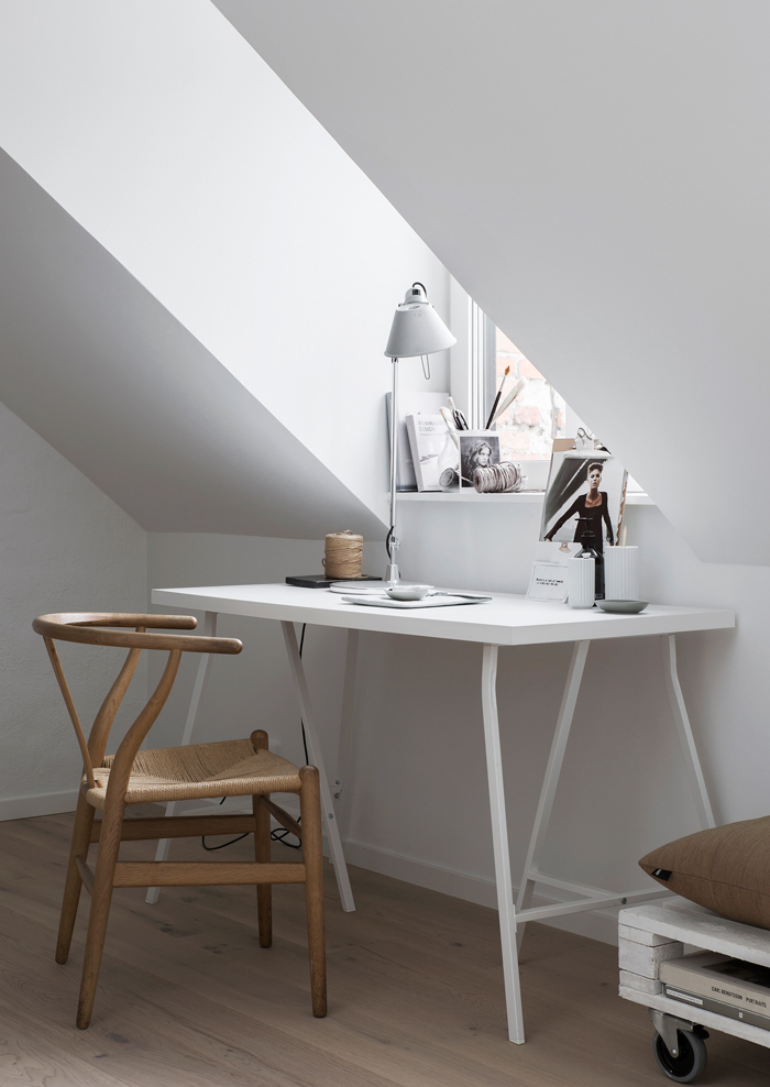 Mały loft skandynawski