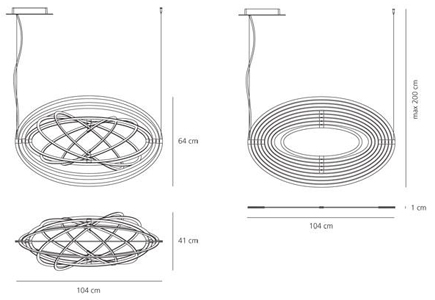 Artemide Copernico Sospensione