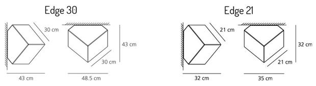 Artemide Edge wymiary