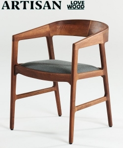 Tesa Soft krzesło z tapicerowanym siedziskiem Artisan