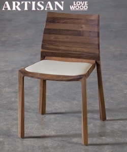 Torsio Soft krzesło z tapicerowanym siedziskiem Artisan