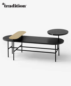 Palette Table JH7 stolik kawowy o geometrycznych kształtach &Tradition