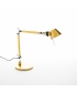 Tolomeo Micro złota | Artemide | design Michele De Lucchi i Giancarlo Fassina.