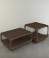 Blend stolik kawowy z litego drewna Artisan | Design Spichlerz