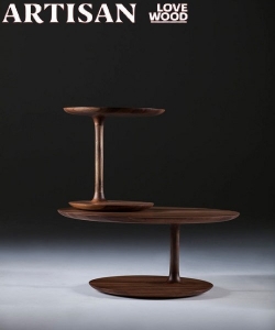 Bloop drewniany stolik kawowy Artisan