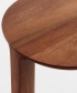 Boaz stolik kawowy z litego drewna | Artisan