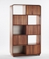 Eny regał z litego drewna Artisan | Design Spichlerz