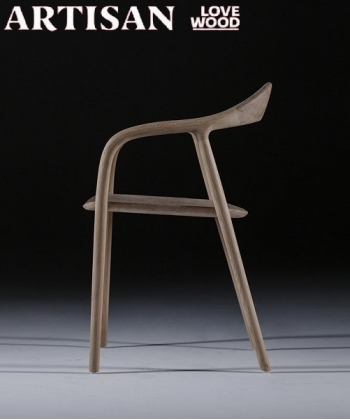 Neva designerskie krzesło z drewnianym siedziskiem | Artisan | Design Spichlerz