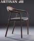 Neva drewniane krzesło tapicerowane Artisan