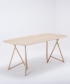 Koza nowoczesny owalny stół drewniany Gazzda