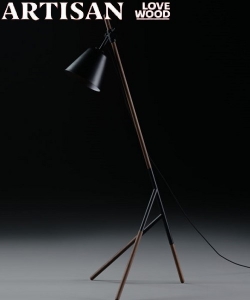 Insert lampa z litego drewna Artisan | Design Spichlerz