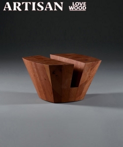 Kart drewniany stolik kawowy Artisan
