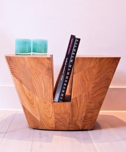 Kart designerski stolik drewniany | Artisan | design Karim Rashid | Design Spichlerz