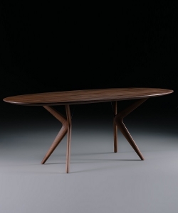 Lakri Oval designerski drewniany stół fotel taboret stołek krzesło Artisan
