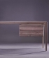 Latus designerskie biurko drewniane | Artisan