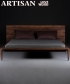 Latus drewniane łóżko Artisan 