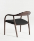 Neva Easy Soft designerskie krzesło drewniane z tapicerowanym siedziskiem | Artisan | Design Spichlerz