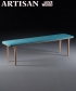 Neva Bench Soft ławka z tapicerowanym siedziskiem Artisan
