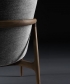 Neva sofa high designerska drewniana tapicerowana sofa | Artisan | Design Spichlerz