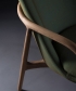 Neva Lounge high designerski drewniany fotel | Artisan | Design Spichlerz