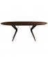 Lakri Oval 120 stół z litego drewna Artisan | Design Spichlerz 