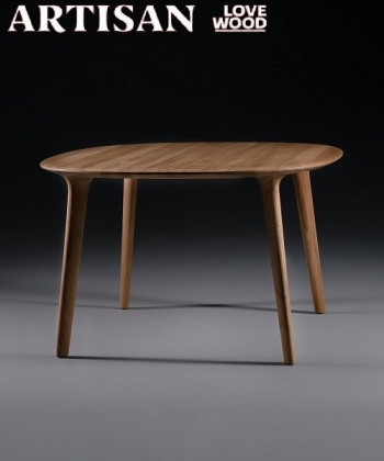 Luc designerski drewniany stół Artisan | Design Spichlerz