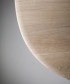 Luc Oval 120 stół z litego drewna Artisan