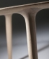 Luc Oval 120 stół z litego drewna Artisan