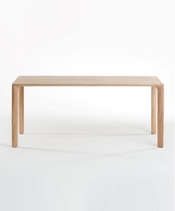 Mela designerski drewniany stół Artisan | Design Spichlerz