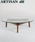 Pascal stolik kawowy z litego drewna Artisan | Design Spichlerz