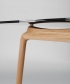 Pascal designerski stół ze szklanym laminowanym blatem Artisan | Design Spichlerz