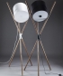 Shift lampa z litego drewna Artisan | Design Spichlerz