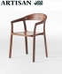 Tara designerskie krzesło z drewnianym siedziskiem | Artisan | Design Spichlerz