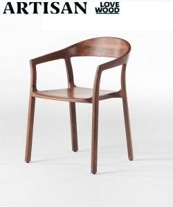 Tara Chair drewniane krzesło Artisan