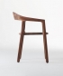 Tara designerskie krzesło z drewnianym siedziskiem | Artisan