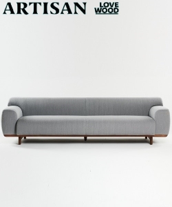 Tara designerska drewniana sofa| Artisan | Design Spichlerz