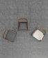Tesa Soft krzesło bujane, designerskie krzesło drewniane z tapicerowanym lub skórzanym siedziskiem | Artisan | Design Spichlerz
