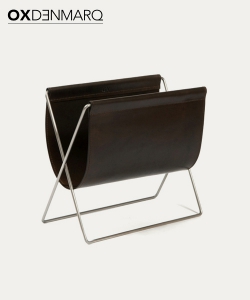 Maggiz gazetnik skórzany cognac | OX Denmarq | Design Spichlerz