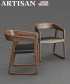 Tesa swinging leather krzesło bujane| Artisan
