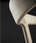 Tesa Skóra krzesło bujane, designerskie krzesło drewniane ze skórzanym siedziskiem | Artisan | Design Spichlerz