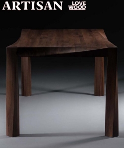 Torsio stół z litego drewna Artisan
