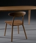 Wu designerskie krzesło z drewnianym siedziskiem | Artisan | Design Spichlerz