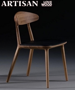 Wu Chair Soft tapicerowane krzesło Artisan