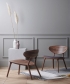 Wu Lounge Soft fotel z tapicerowanym siedziskiem | Artisan