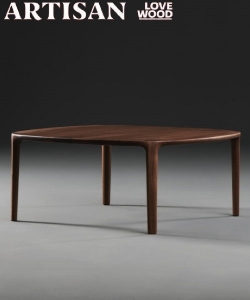 Wu stolik kawowy z litego drewna Artisan | Design Spichlerz