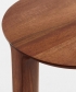 Wu stolik kawowy z litego drewna Artisan | Design Spichlerz