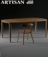 Wu designerski stół z litego drewna Artisan | Design Spichlerz