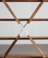 X-Shelf regał z litego drewna Artisan | Design Spichlerz